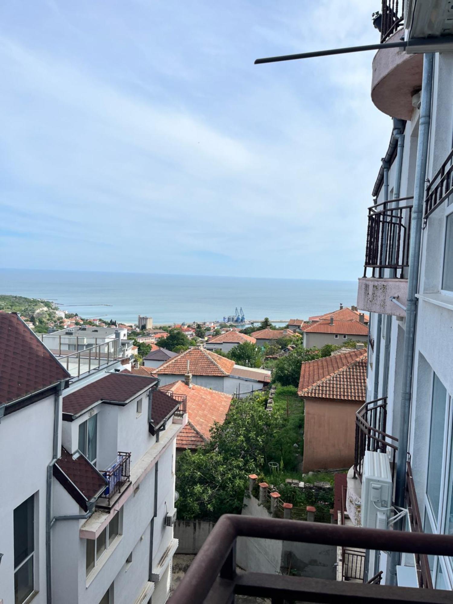 Луксозен Двустаен В Балчик С Уникална Морска Гледка Balchik Exterior foto