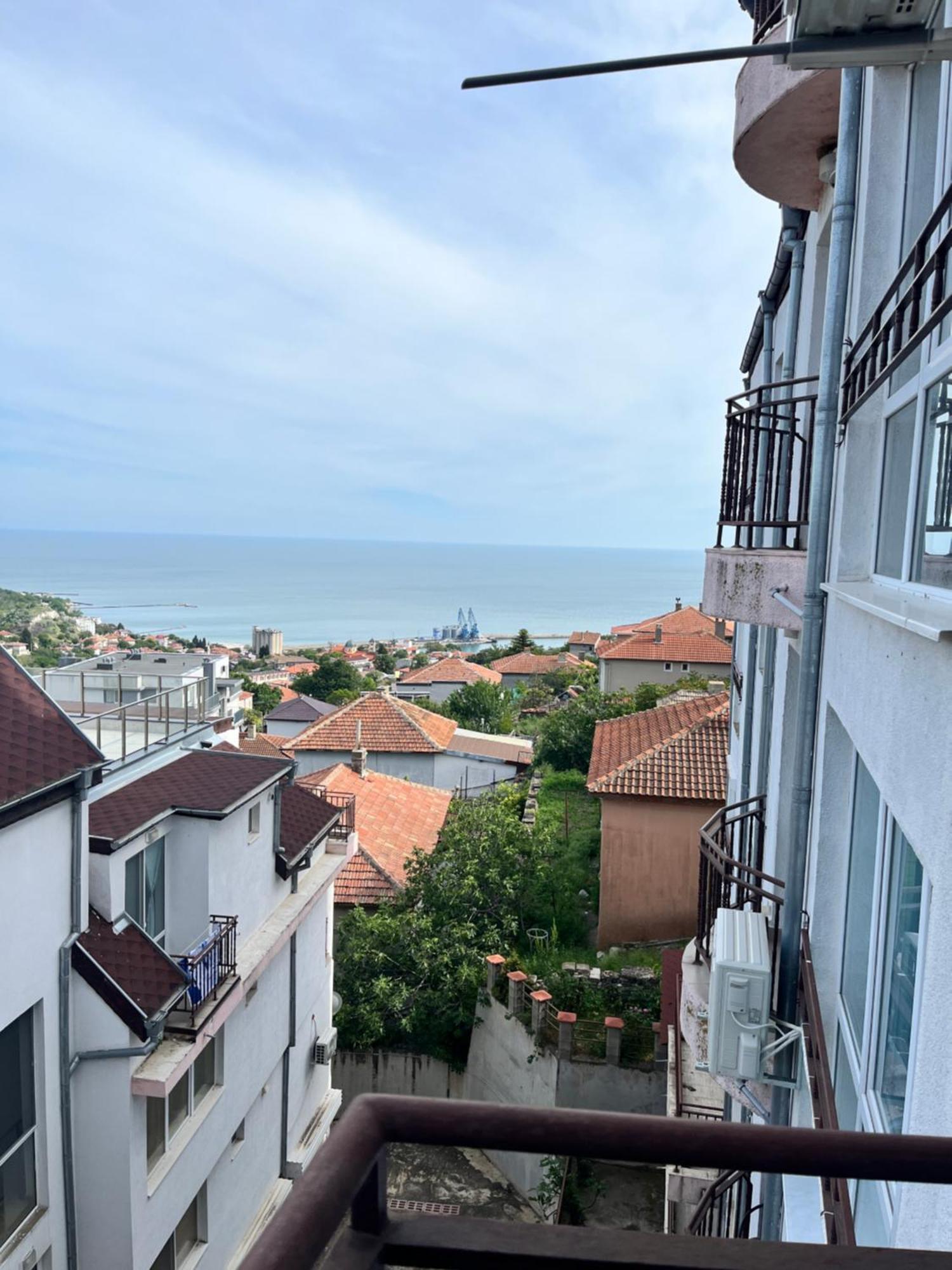 Луксозен Двустаен В Балчик С Уникална Морска Гледка Balchik Exterior foto